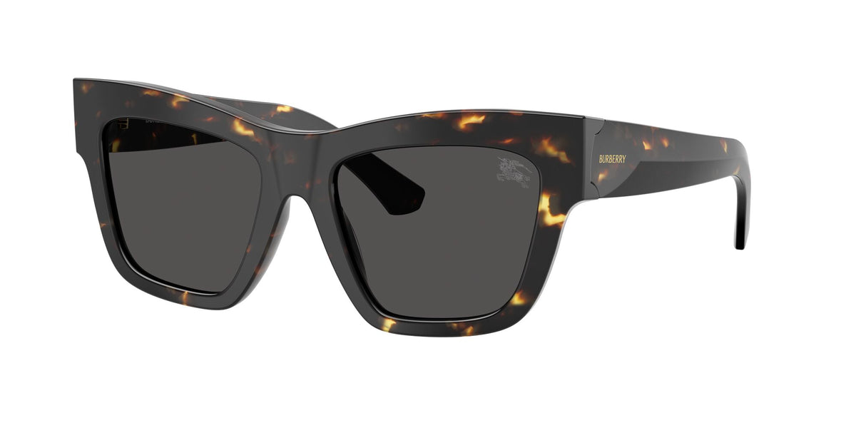 Burberry 0BE4449 410687 53 Yellow Havana/ Dark Grey