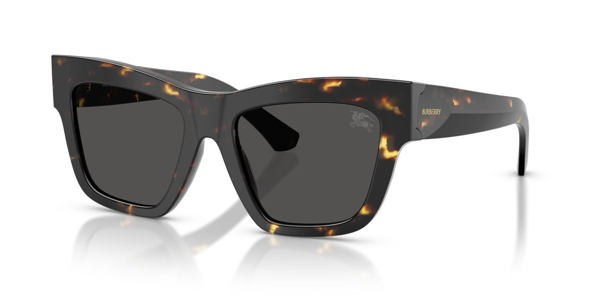 Burberry 0BE4449 410687 53 Yellow Havana/ Dark Grey