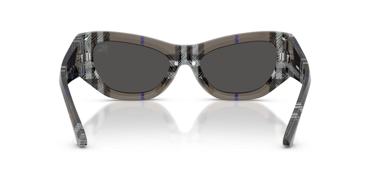 Burberry 0BE4450U 414787 54 Check Lichen/ Dark Grey