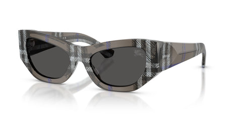 Burberry 0BE4450U 414787 54 Check Lichen/ Dark Grey