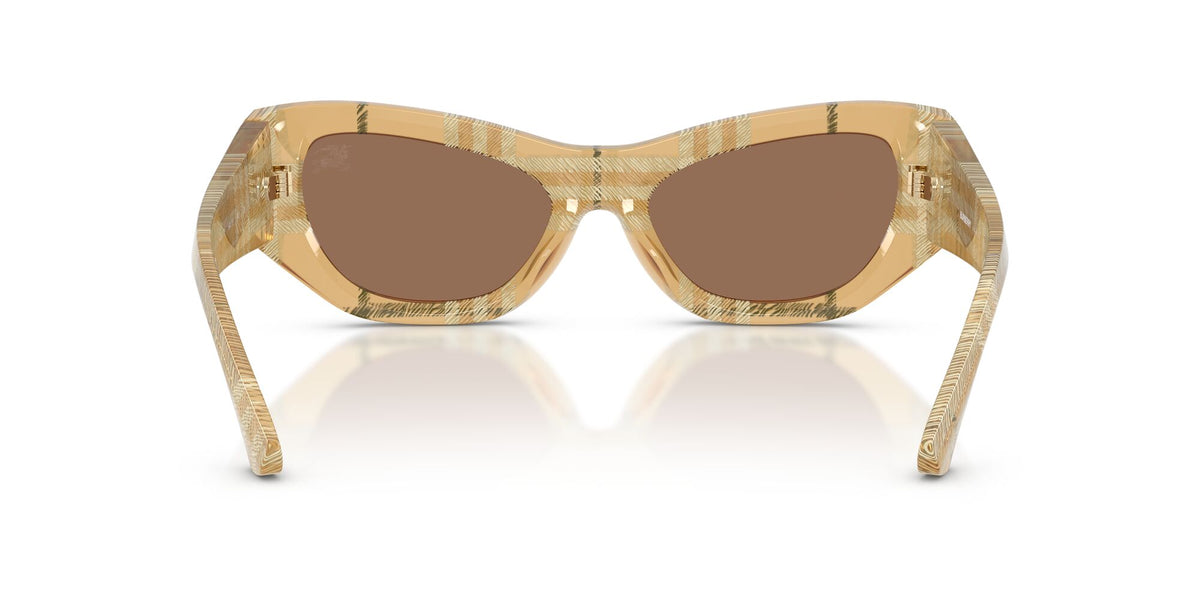 Burberry 0BE4450U 415773 54 Check Beige/ Dark Brown
