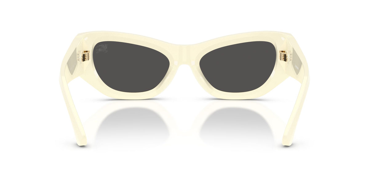 Burberry 0BE4450U 415887 54 White Ivory/ Dark Grey