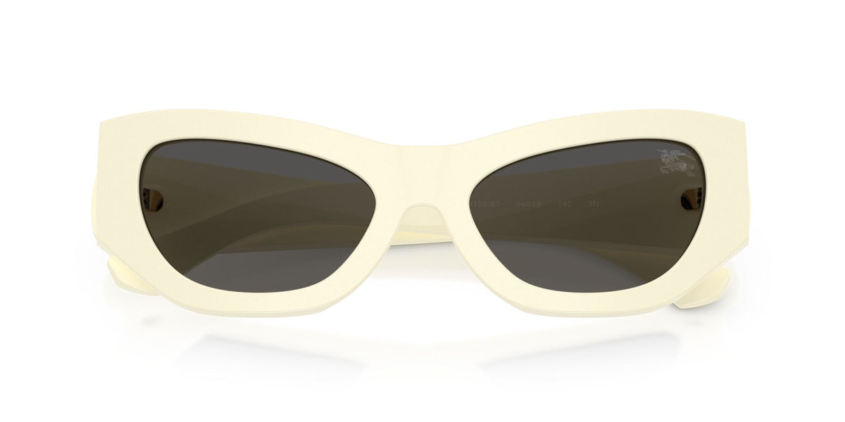 Burberry 0BE4450U 415887 54 White Ivory/ Dark Grey