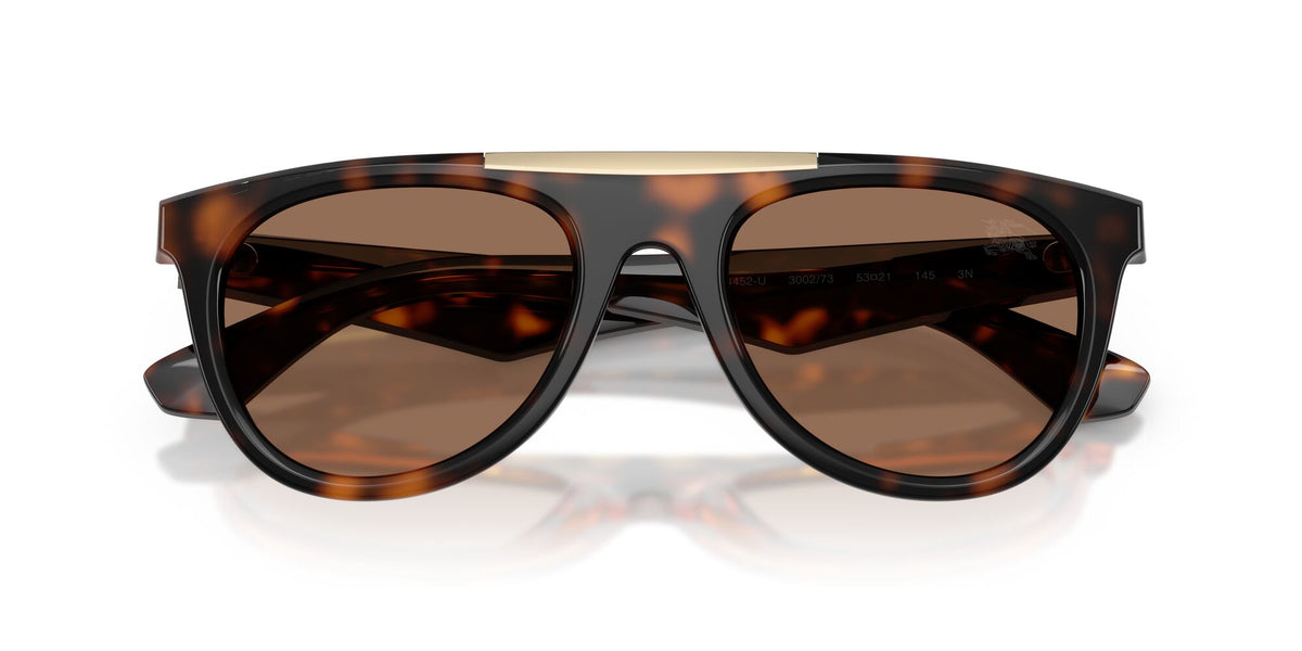 Burberry 0BE4452U 300273 53 Dark Havana/ Dark Brown