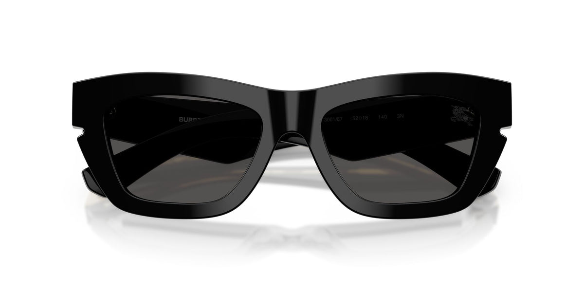 Burberry 0BE4454 300187 52 Black/ Dark Grey