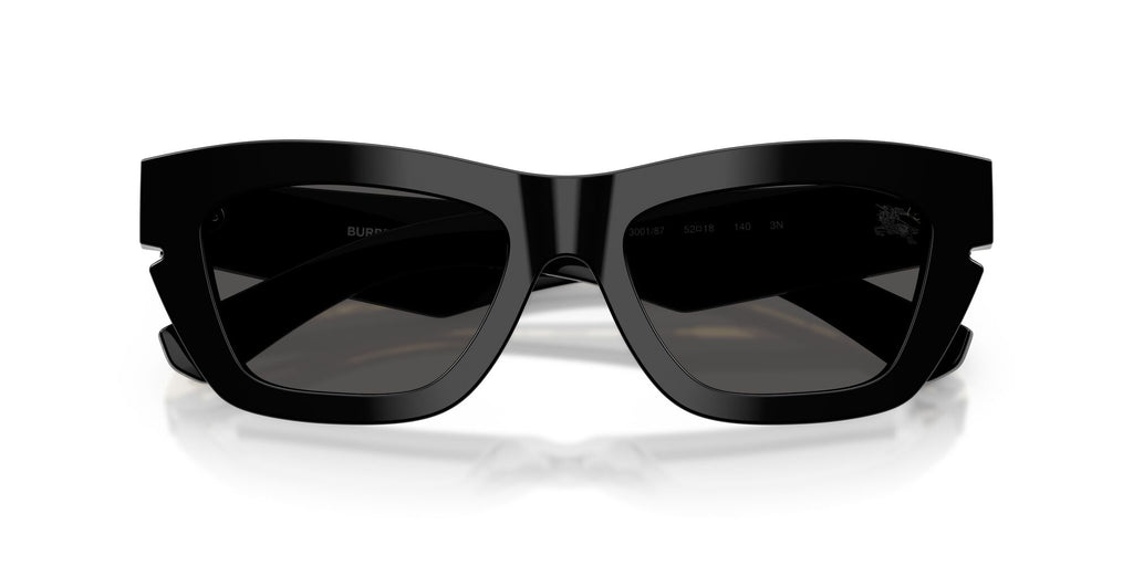 Burberry 0BE4454 300187 52 Black/ Dark Grey