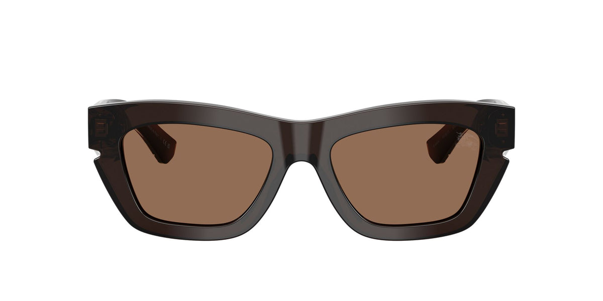 Burberry 0BE4454 411673 52 Brown/ Dark Brown