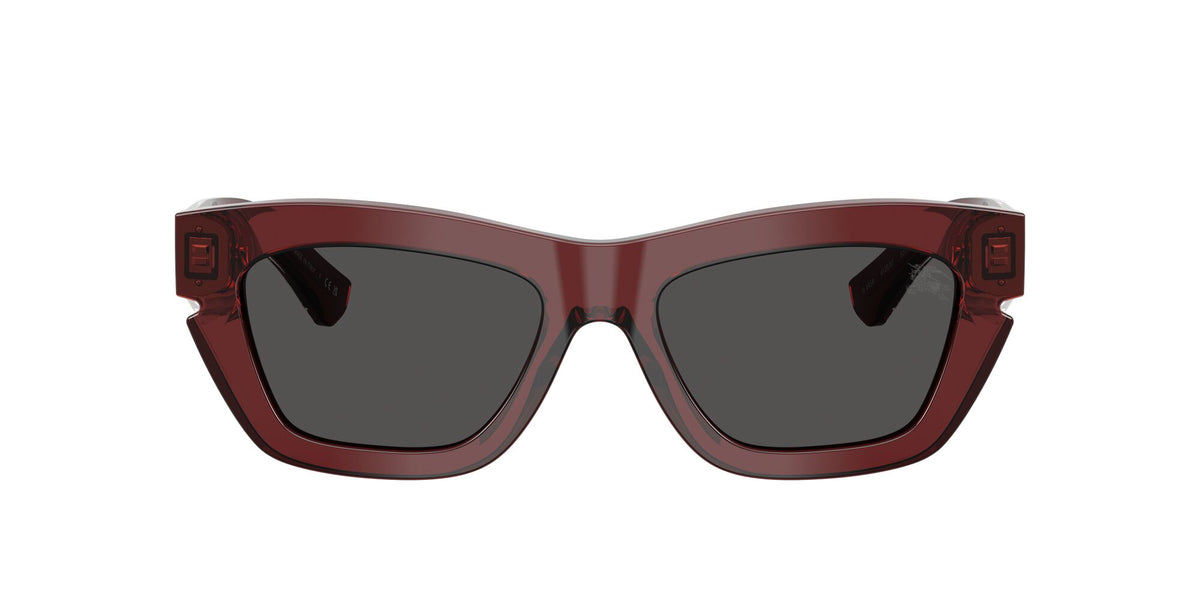 Burberry 0BE4454 412887 52 Bordeaux/ Dark Grey