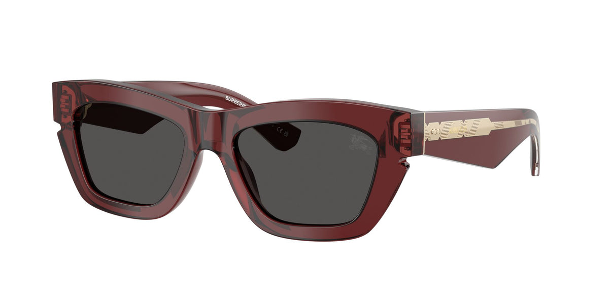 Burberry 0BE4454 412887 52 Bordeaux/ Dark Grey
