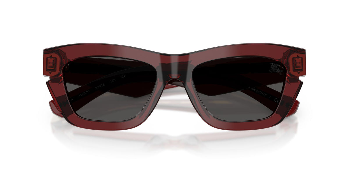 Burberry 0BE4454 412887 52 Bordeaux/ Dark Grey