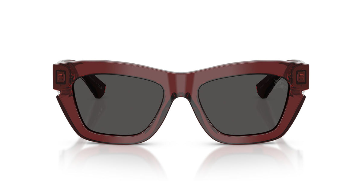 Burberry 0BE4454 412887 52 Bordeaux/ Dark Grey