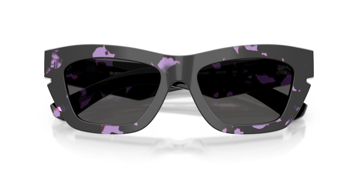 Burberry 0BE4454 415987 52 Violet Havana/ Dark Grey