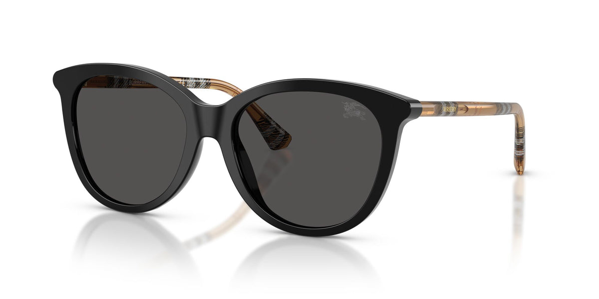 Burberry 0BE4455F 416187 55 Black/ Dark Grey