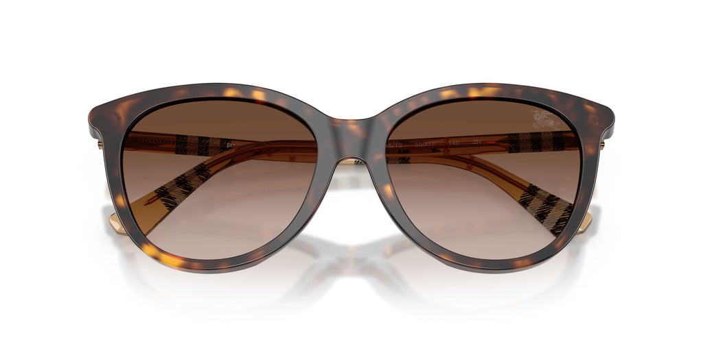 Burberry 0BE4455F 421613 55 Dark Havana/ Brown Gradient