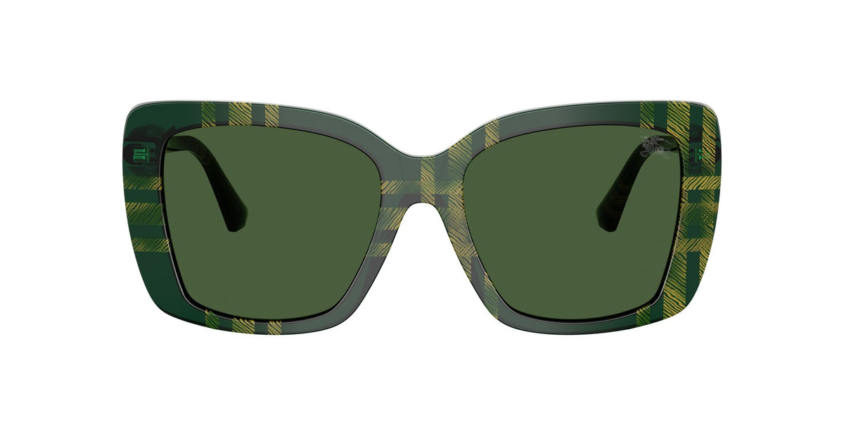 Burberry 0BE4456F 416971 54 Check Green/ Dark Green