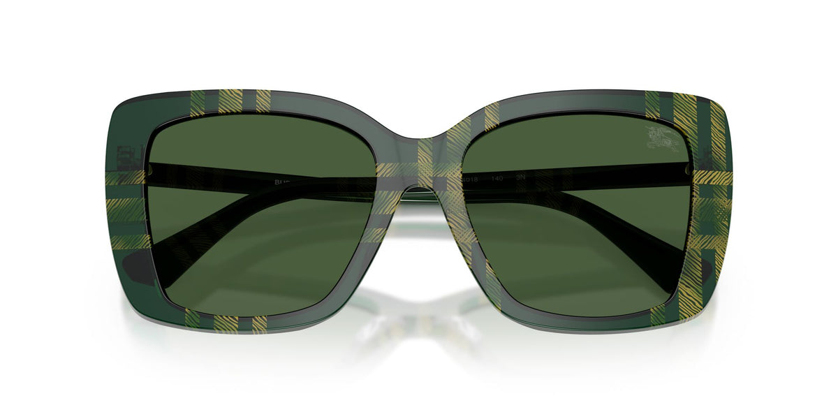 Burberry 0BE4456F 416971 54 Check Green/ Dark Green