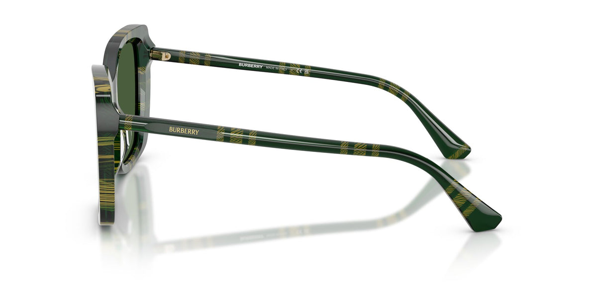 Burberry 0BE4456F 416971 54 Check Green/ Dark Green