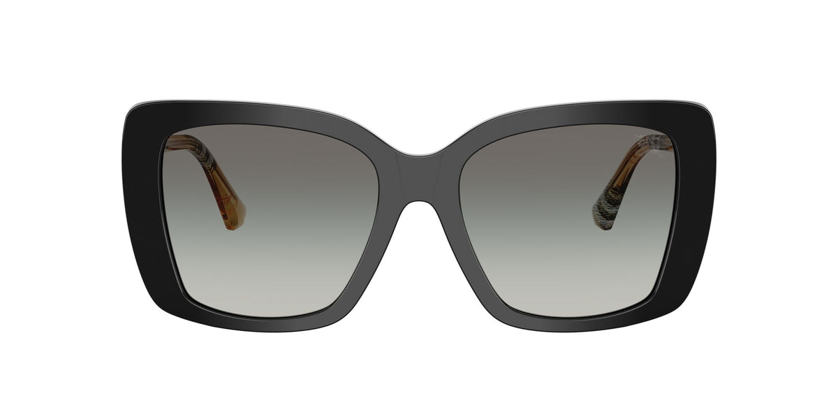 Burberry 0BE4456 416111 54 Black/ Grey Gradient