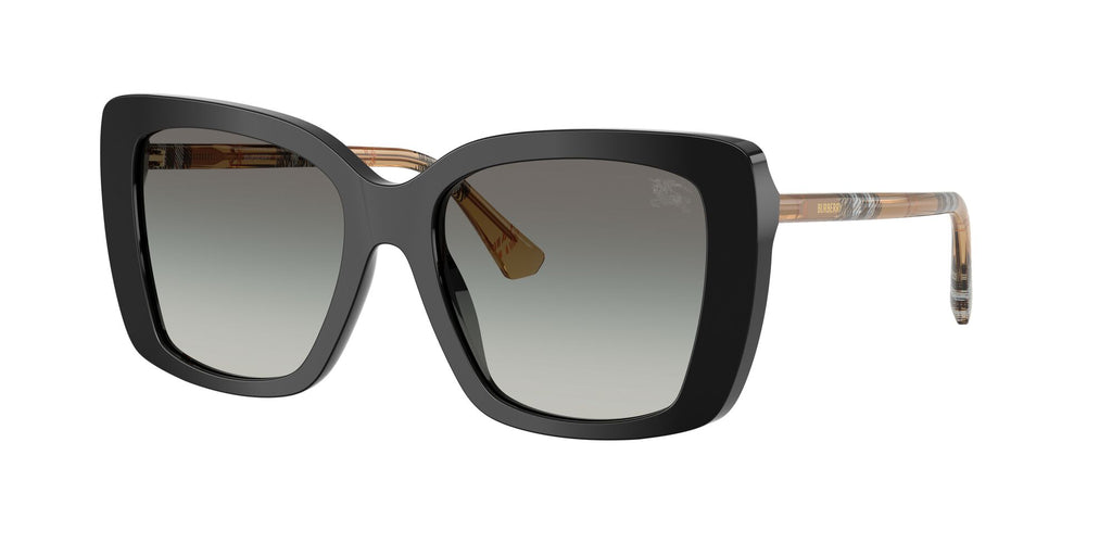 Burberry 0BE4456 416111 54 Black/ Grey Gradient