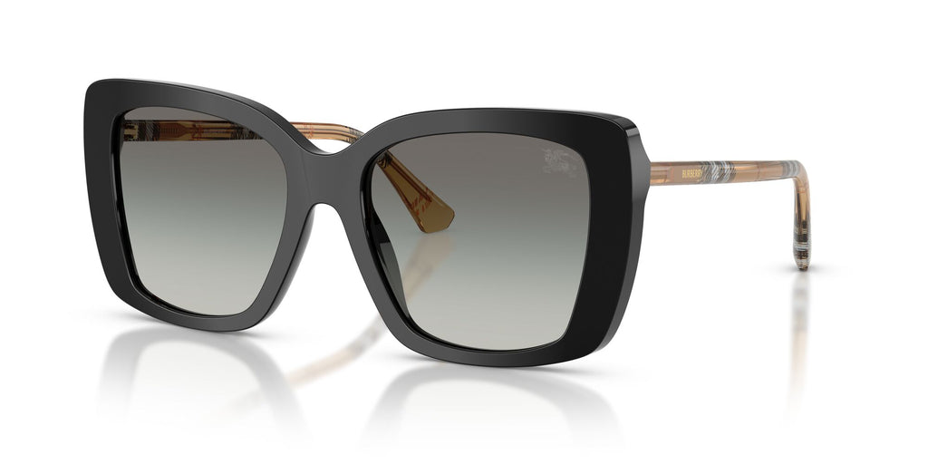 Burberry 0BE4456 416111 54 Black/ Grey Gradient