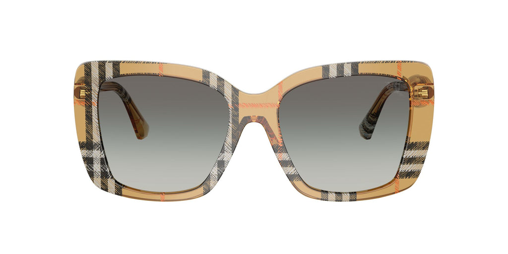 Burberry 0BE4456 416311 54 Check Sand/ Grey Gradient