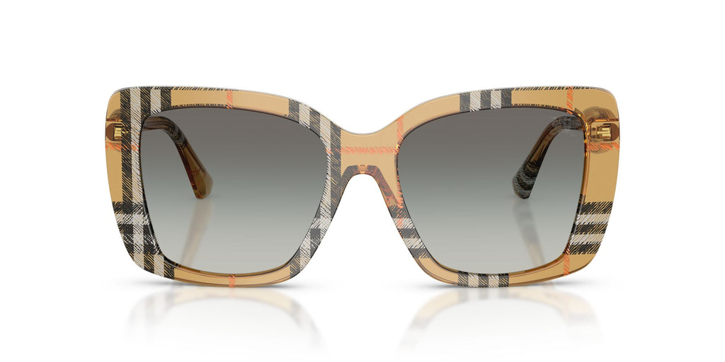 Burberry 0BE4456 416311 54 Check Sand/ Grey Gradient