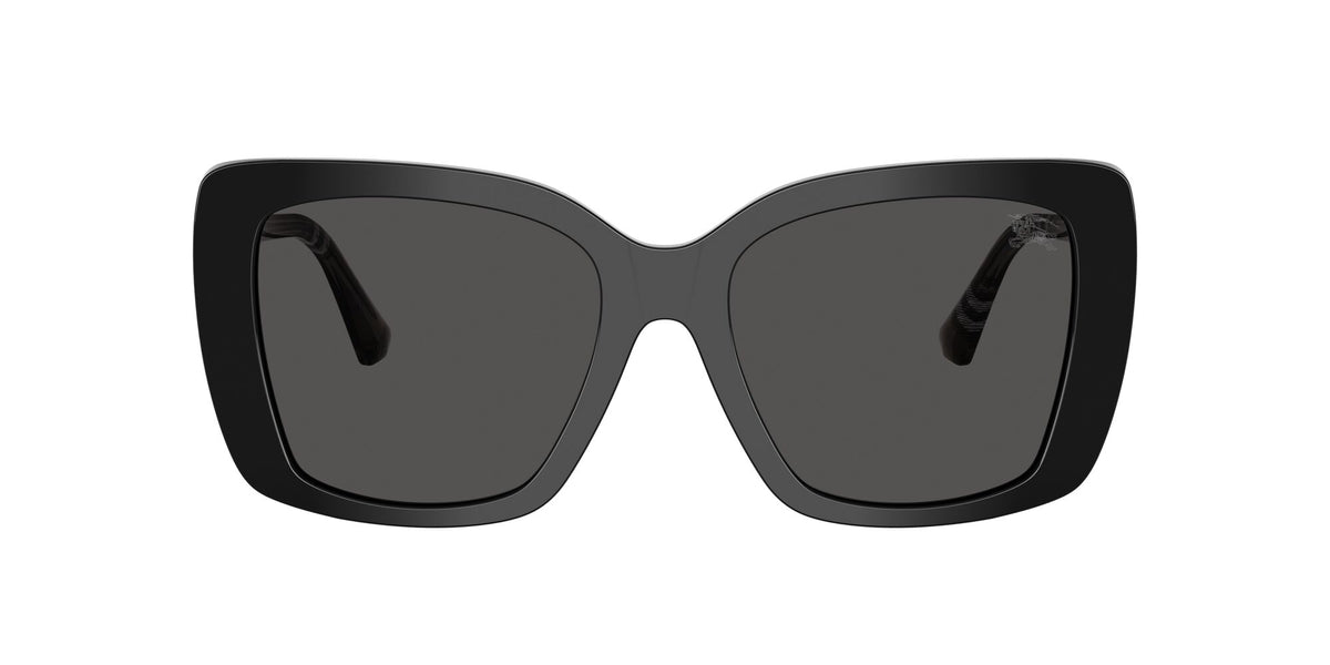 Burberry 0BE4456 416587 54 Black/ Dark Grey