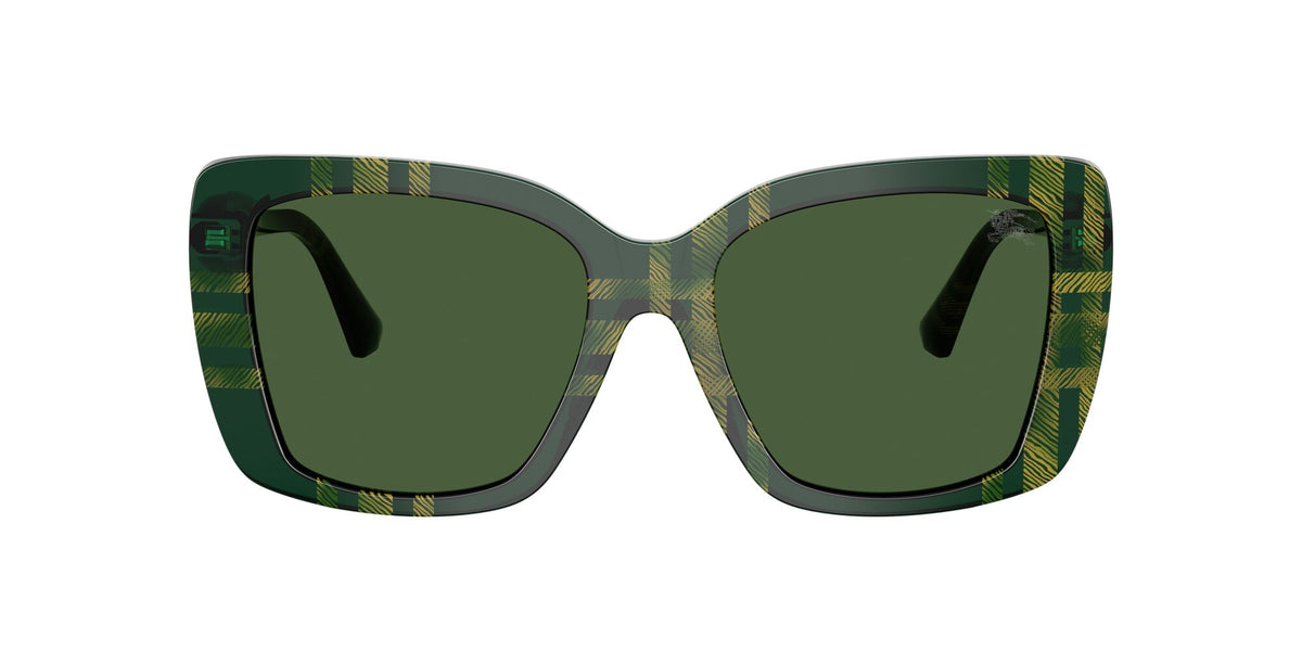 Burberry 0BE4456 416971 54 Check Green/ Dark Green