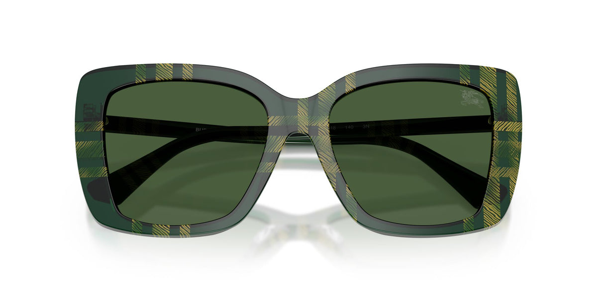 Burberry 0BE4456 416971 54 Check Green/ Dark Green