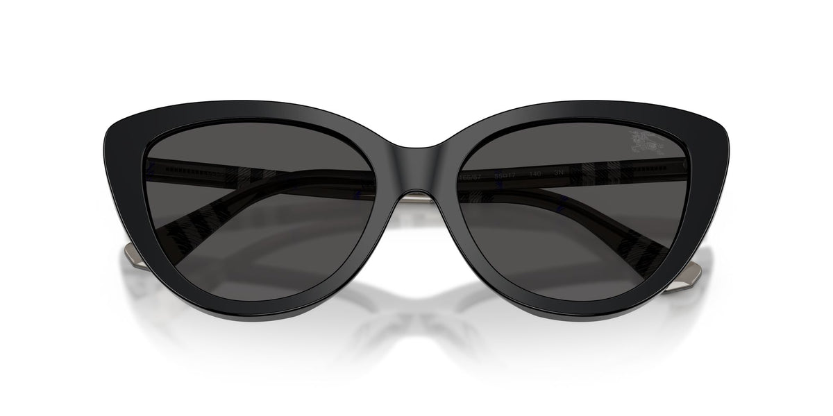 Burberry 0BE4457F 416587 55 Black/ Dark Grey