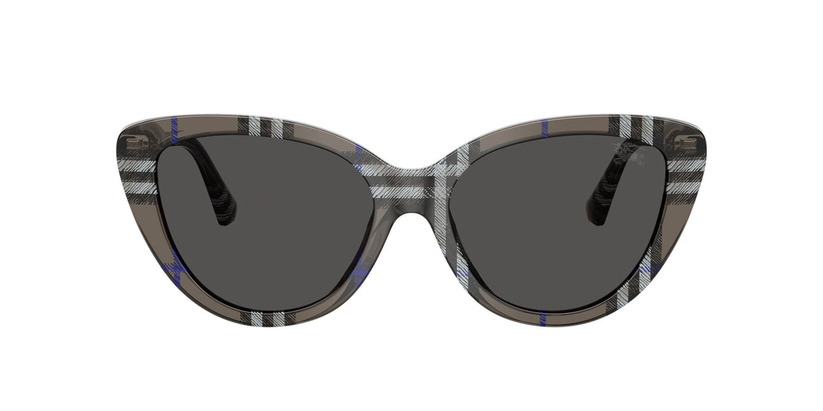 Burberry 0BE4457F 416687 55 Check Lichen/ Dark Grey