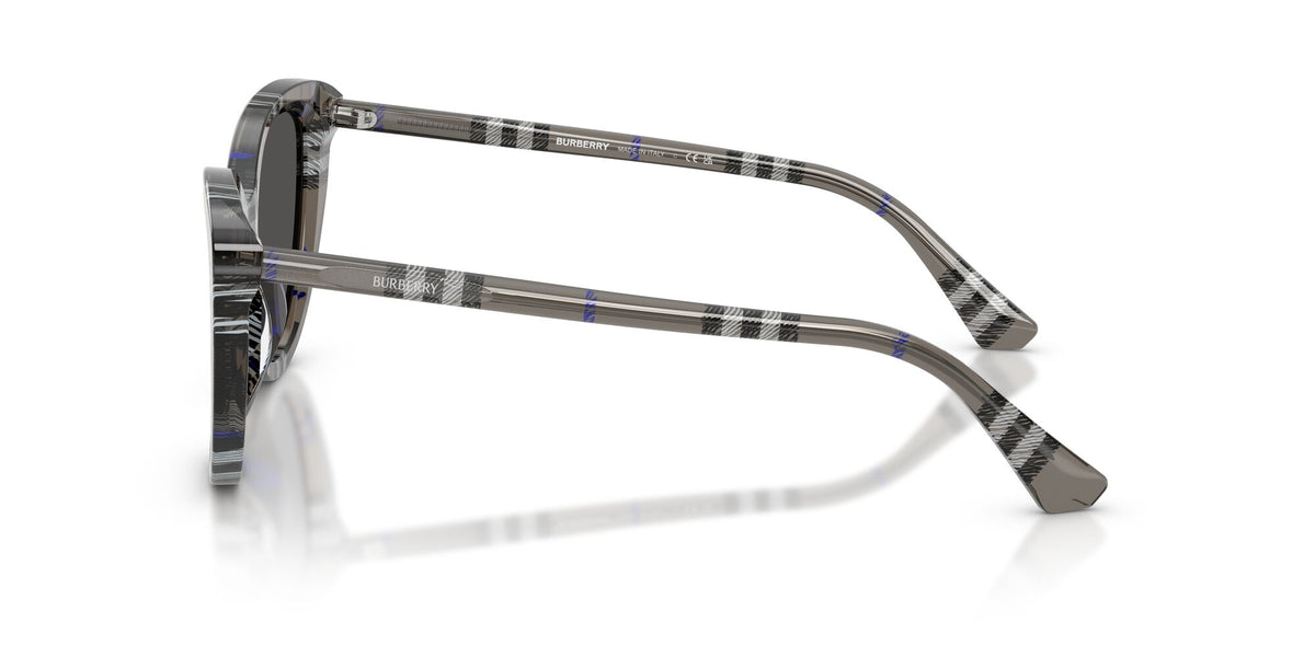 Burberry 0BE4457F 416687 55 Check Lichen/ Dark Grey
