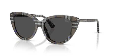 Burberry 0BE4457F 416687 55 Check Lichen/ Dark Grey