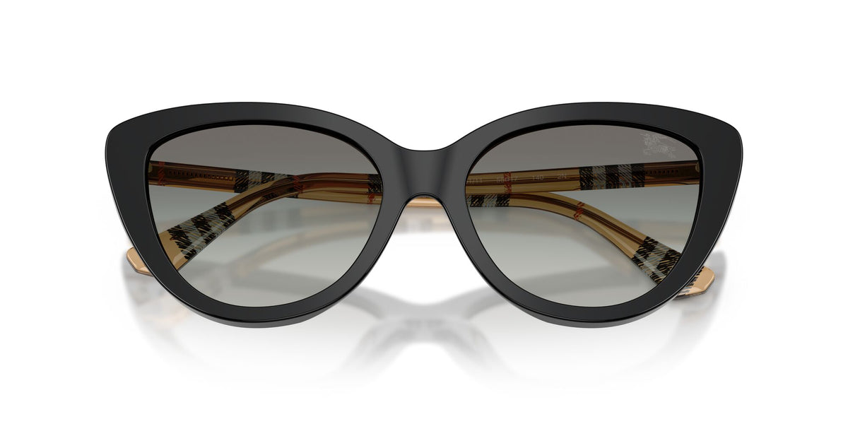 Burberry 0BE4457 416111 55 Black/ Grey Gradient
