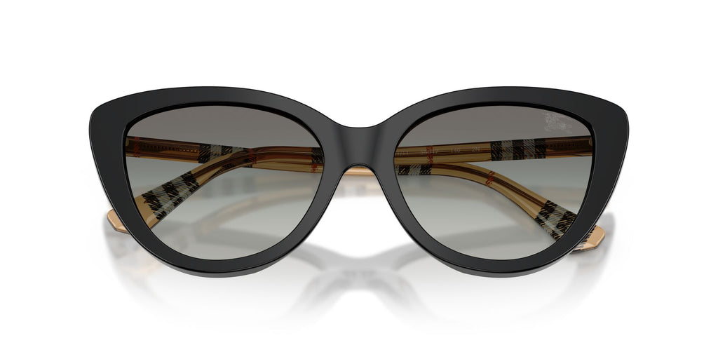 Burberry 0BE4457 416111 55 Black/ Grey Gradient