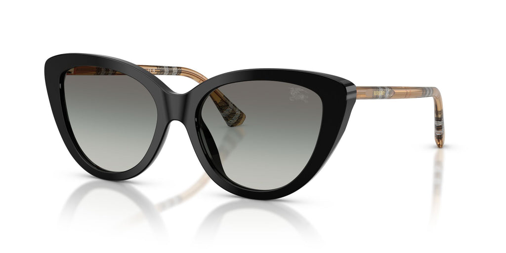 Burberry 0BE4457 416111 55 Black/ Grey Gradient