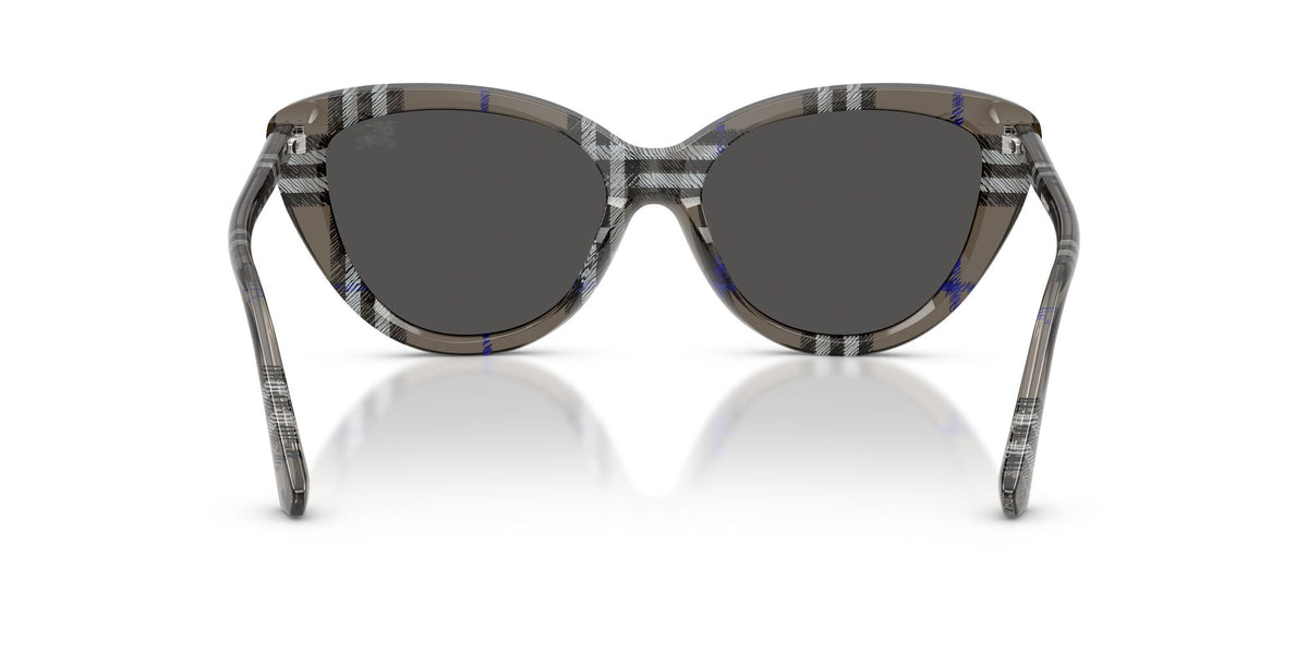 Burberry 0BE4457 416687 55 Check Lichen/ Dark Grey