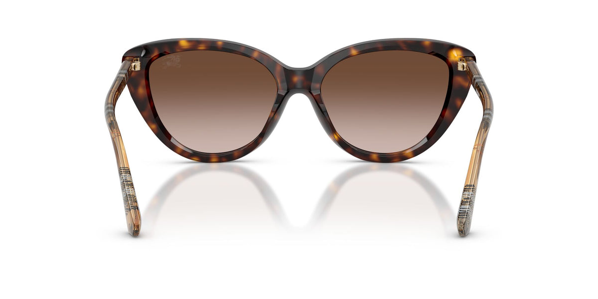 Burberry 0BE4457 421613 55 Dark Havana/ Brown Gradient