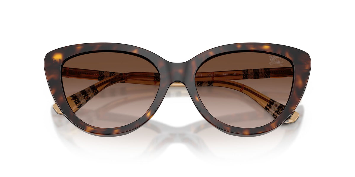 Burberry 0BE4457 421613 55 Dark Havana/ Brown Gradient