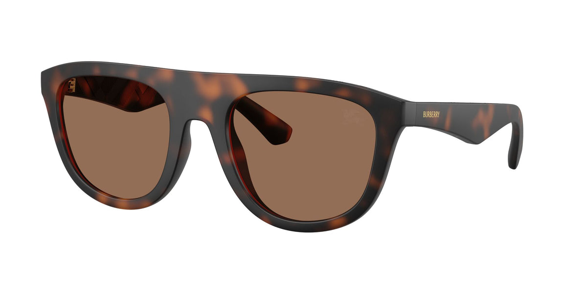 Burberry 0BE4459U 353673 55 Matte Dark Havana/ Dark Brown