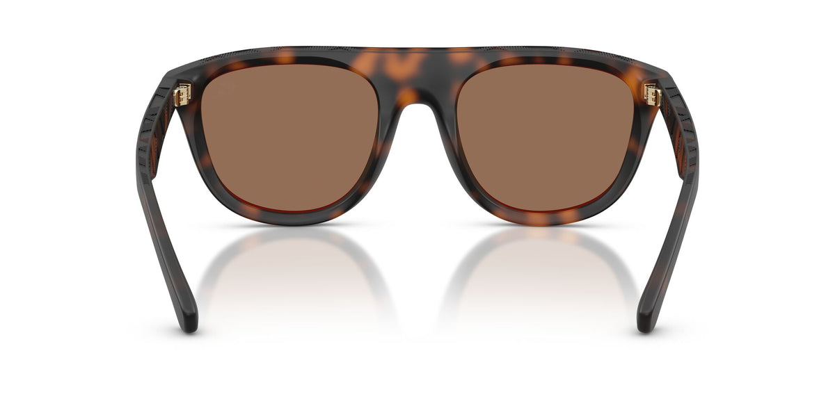 Burberry 0BE4459U 353673 55 Matte Dark Havana/ Dark Brown