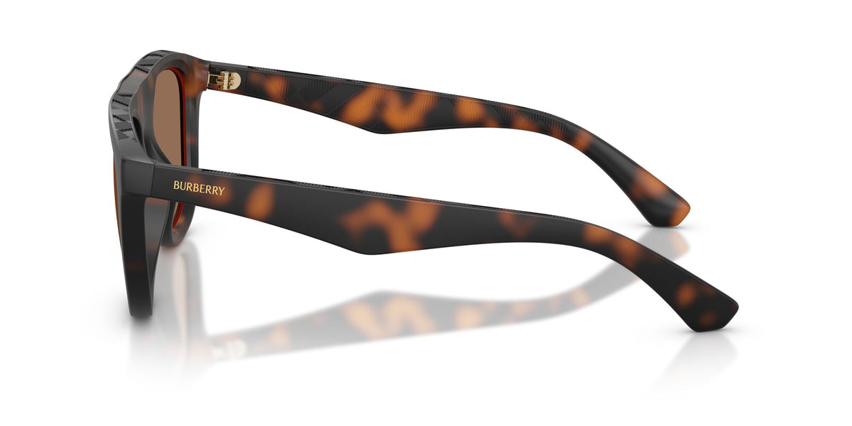 Burberry 0BE4459U 353673 55 Matte Dark Havana/ Dark Brown