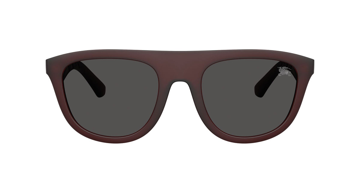 Burberry 0BE4459U 417187 55 Matte Bordeaux/ Dark Grey