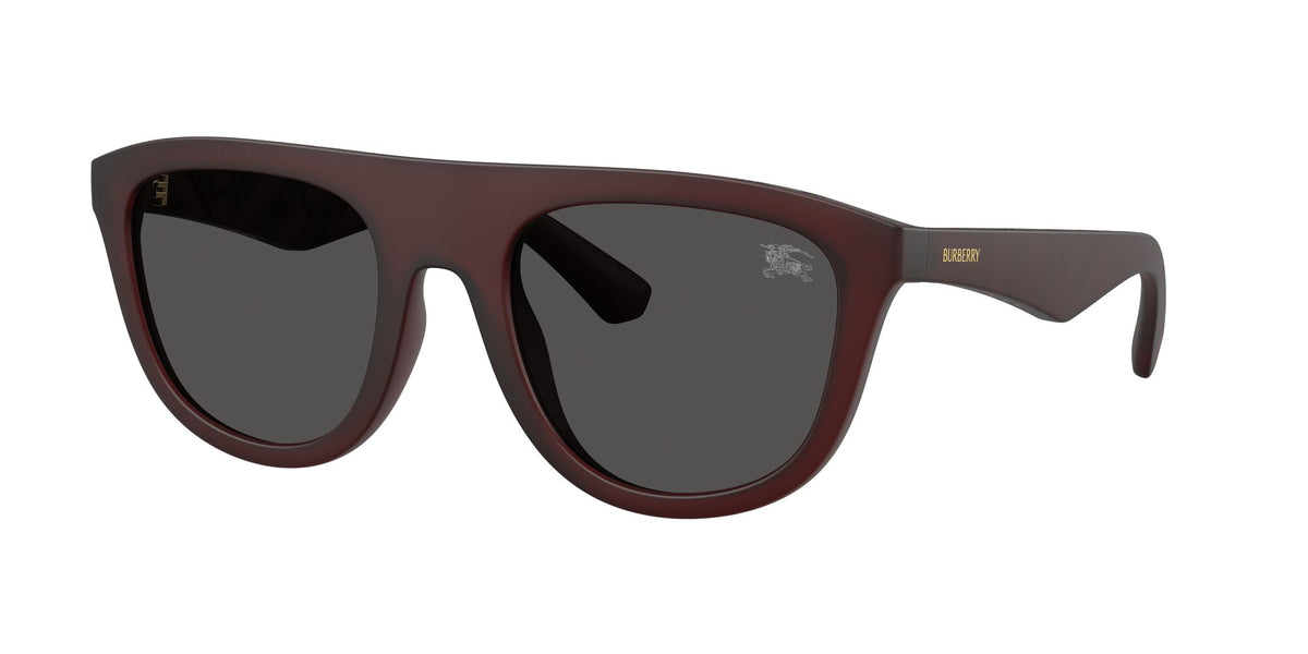 Burberry 0BE4459U 417187 55 Matte Bordeaux/ Dark Grey