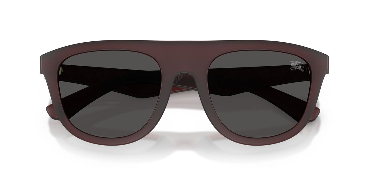 Burberry 0BE4459U 417187 55 Matte Bordeaux/ Dark Grey