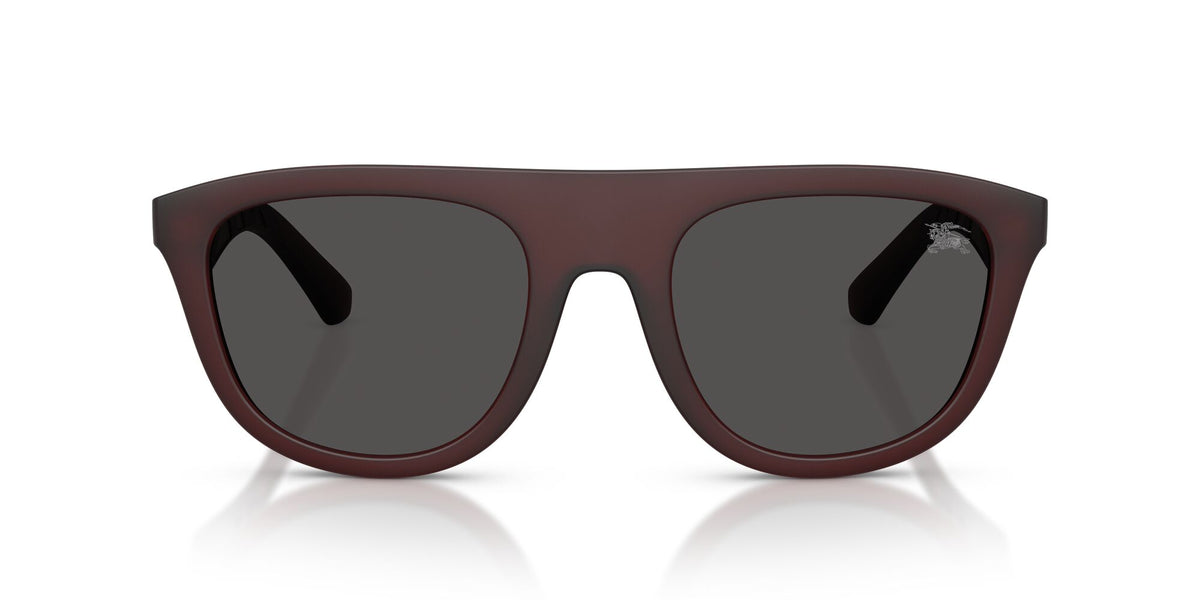 Burberry 0BE4459U 417187 55 Matte Bordeaux/ Dark Grey