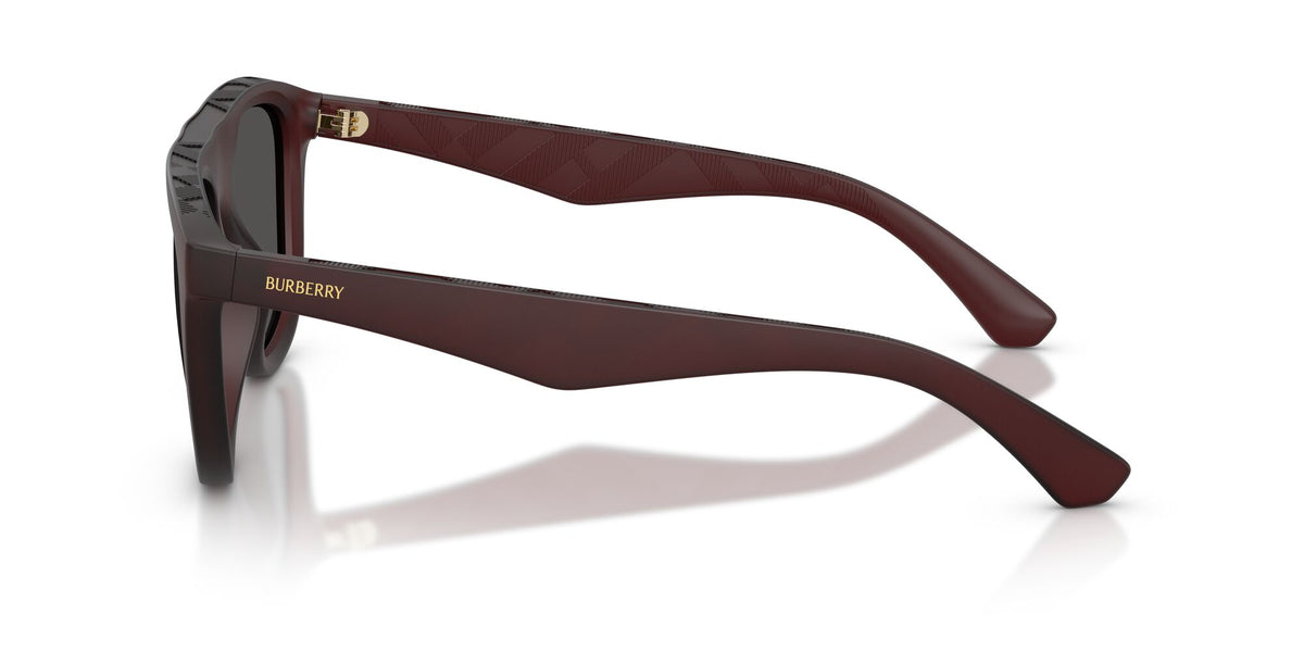 Burberry 0BE4459U 417187 55 Matte Bordeaux/ Dark Grey