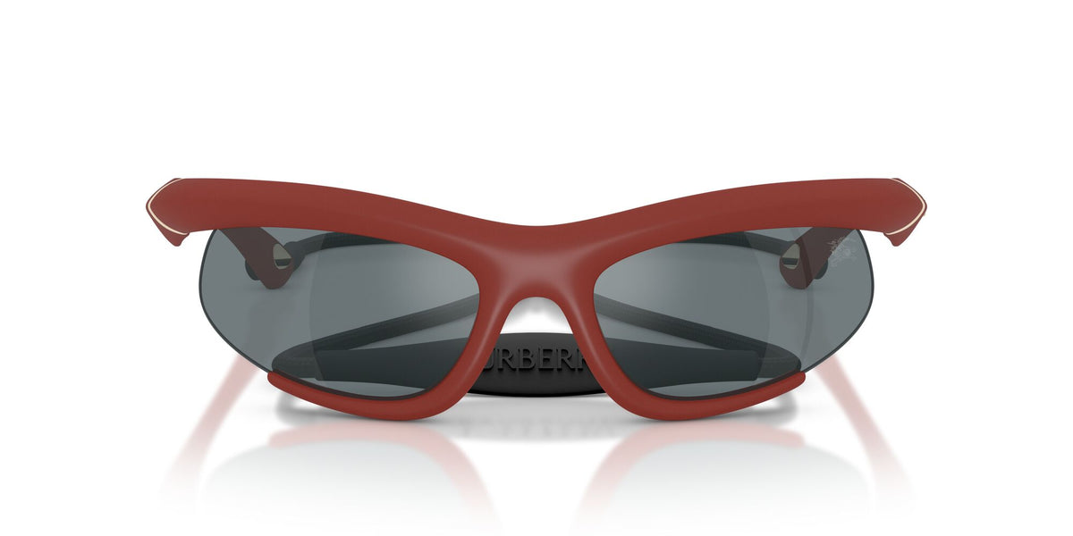 Burberry 0BE4462 41566G 64 Rubber Bordeaux/ Grey Mirror Black