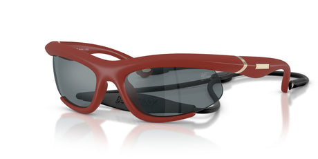 Burberry 0BE4462 41566G 64 Rubber Bordeaux/ Grey Mirror Black