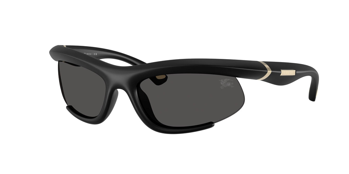 Burberry 0BE4462 418687 64 Rubber Black/ Dark Grey